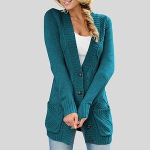 RD Style Button Up Cardigan